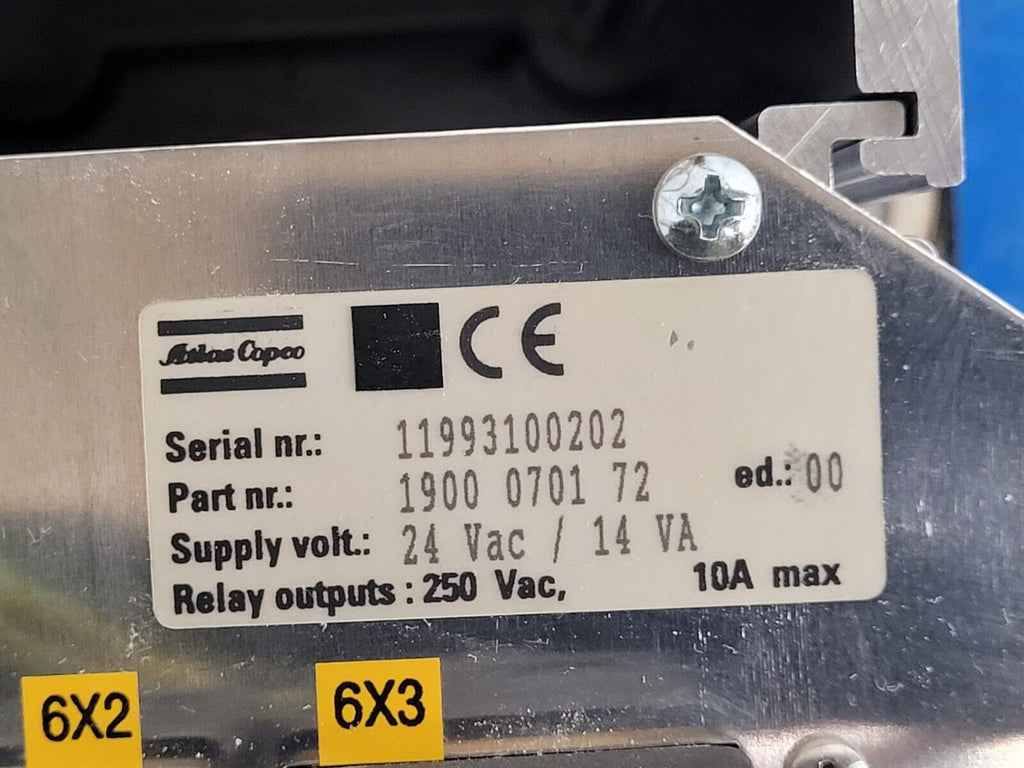Atlas Copco ES100 PLC Controller 1900-0701-72 / 1900-0701-53 / 1900-0701-04