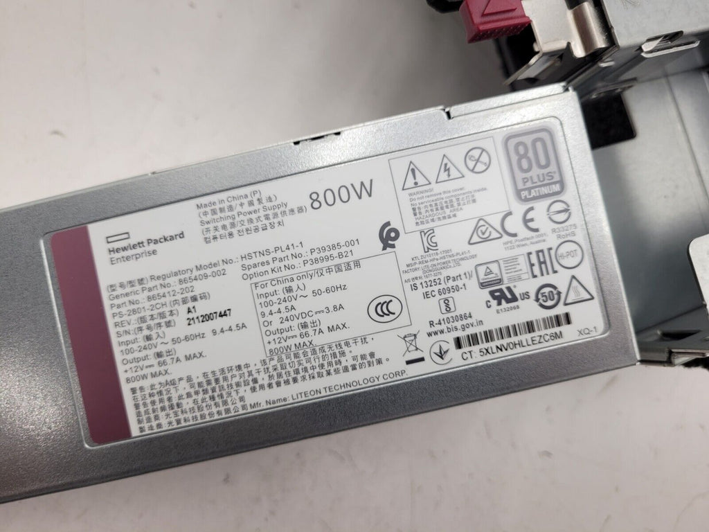 HP ProLiant DL360 Gen10 1U Server 4 BAY 3.5" 2x Xeon Gold 5220R 384GB RAM