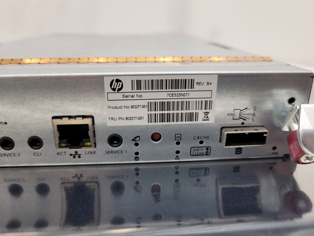 Lot of 2x Disk Shelf Storage Array Controller 12Gb SAS SPS-MSA 1050 803277-001