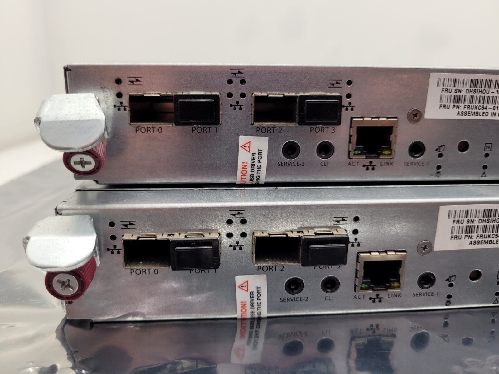 Lot of 2x HP DotHill Storage Array Controller 2x FC 6Gb/s SAS 81-00000078-00-08