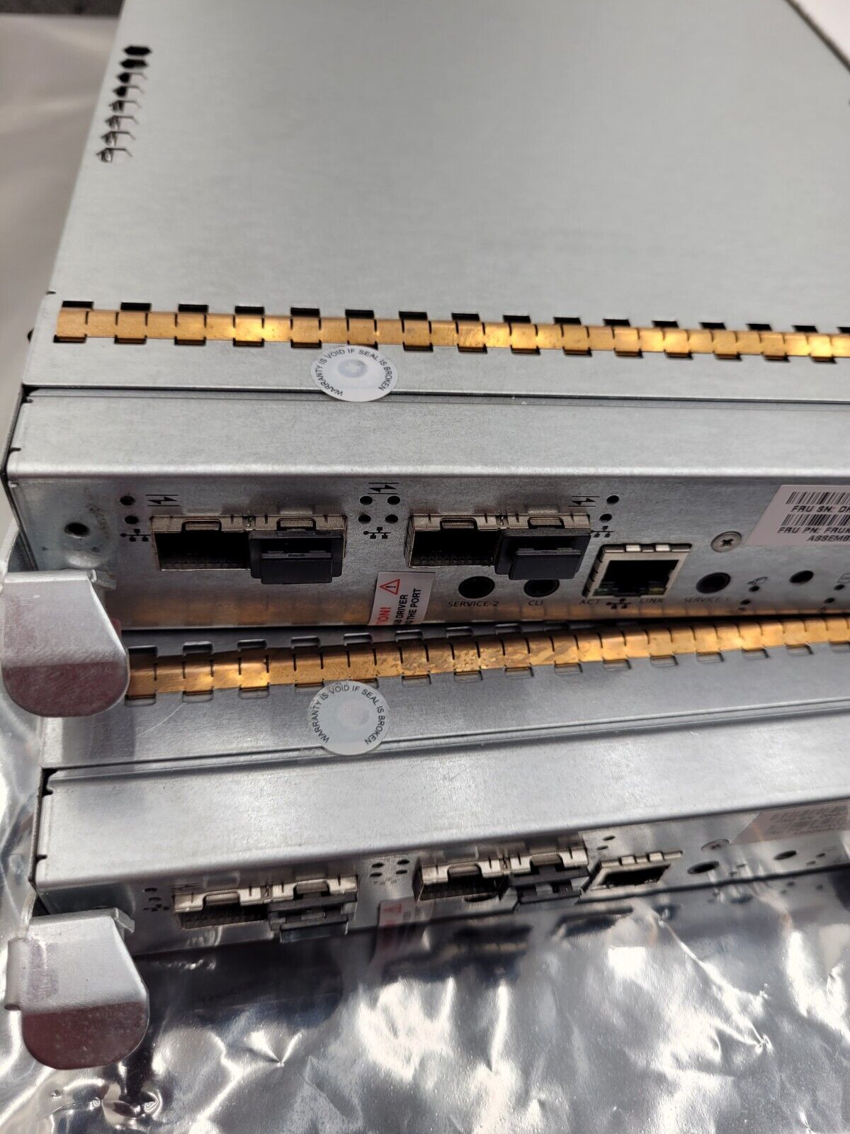 Lot of 2x HP DotHill Storage Array Controller 2x FC 6Gb/s SAS 81-00000078-00-08