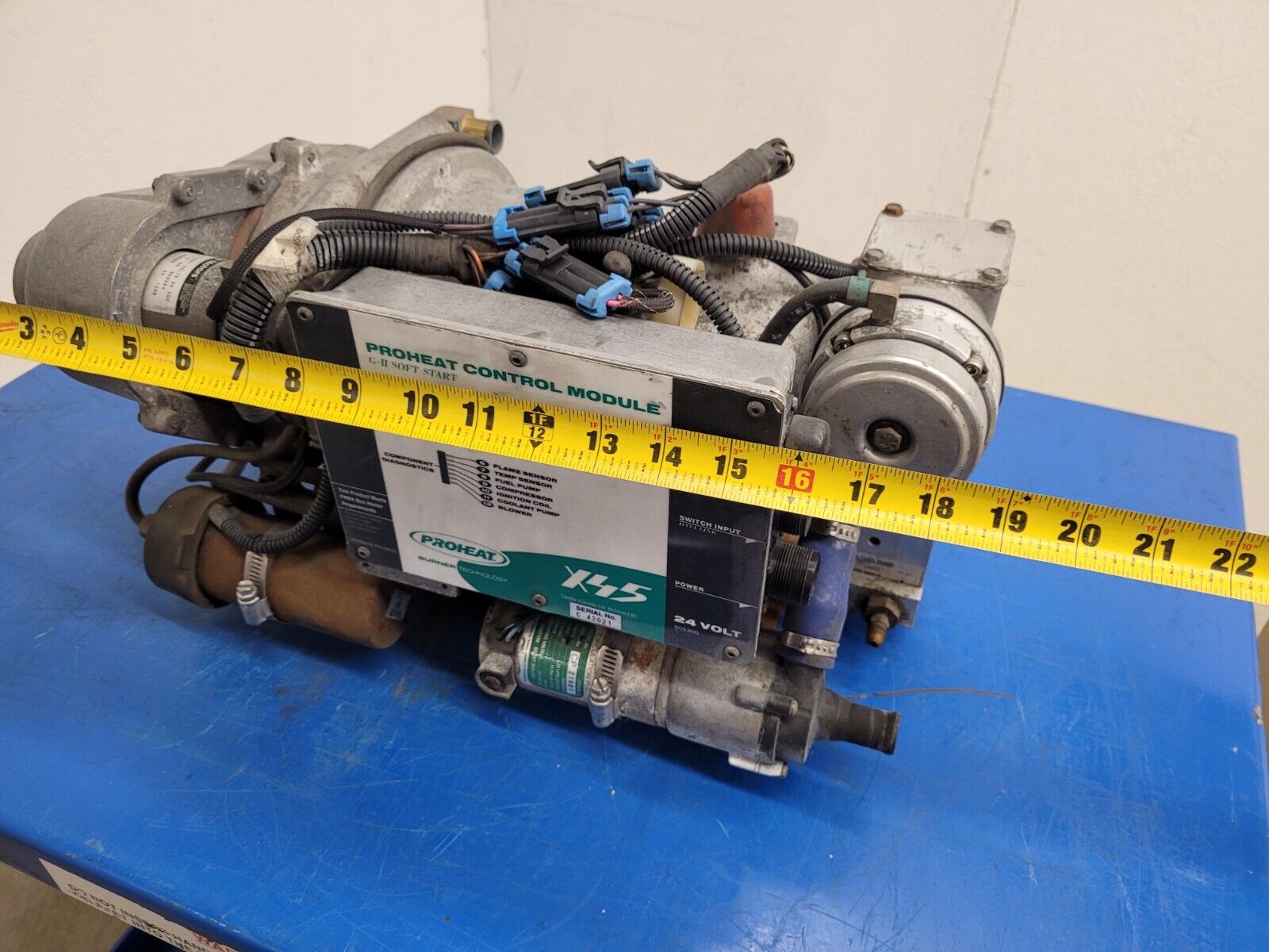 Proheat X-45 Diesel Truck Heater 45KBTU/HR 24VDC