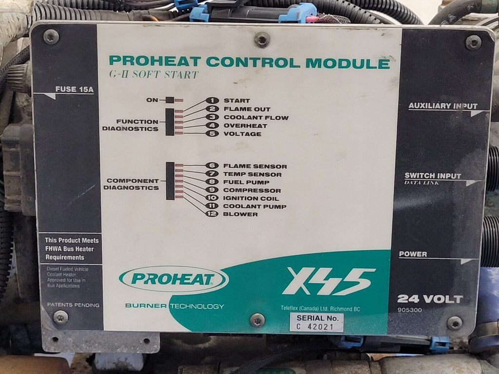 Proheat X-45 Diesel Truck Heater 45KBTU/HR 24VDC