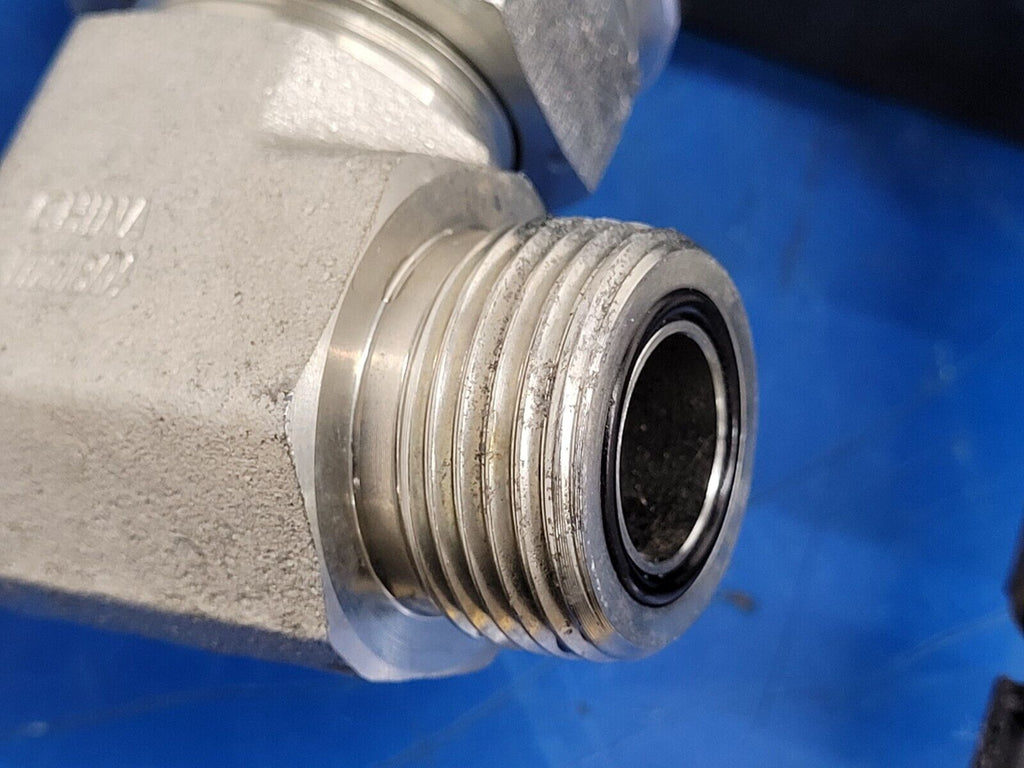 American Cooling Systems Hydraulic Oil Cooler Radiator 24714AM Damaged Mounts G