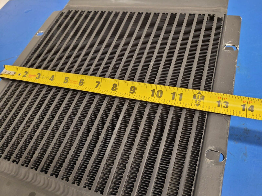 American Cooling Systems Hydraulic Oil Cooler Radiator 24714AM Damaged Mounts G