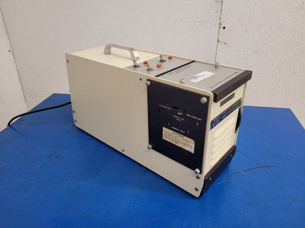 GCA McPherson Instrument Tungsten Deutrium Light Source EU-701-50 w/ Filters
