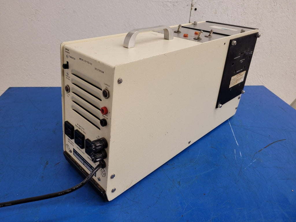 GCA McPherson Instrument Tungsten Deutrium Light Source EU-701-50 w/ Filters