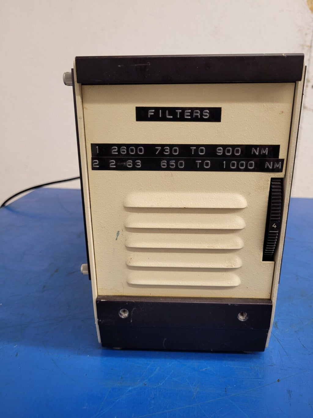 GCA McPherson Instrument Tungsten Deutrium Light Source EU-701-50 w/ Filters