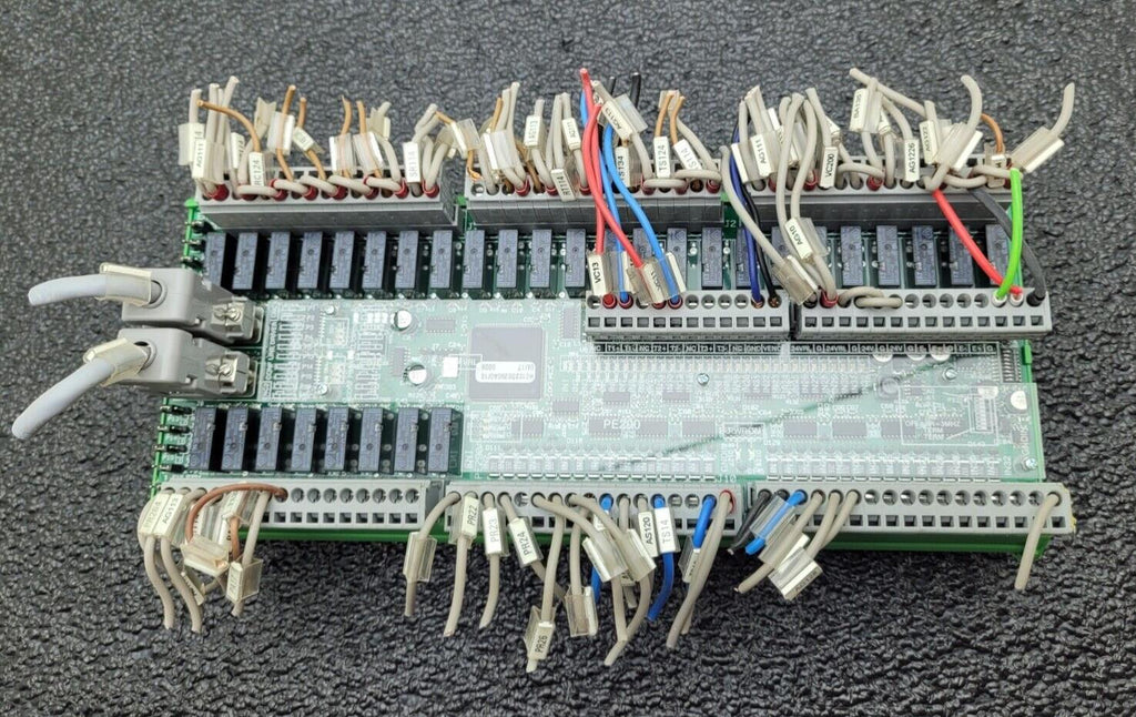 Polymac Akron 440 Controller PE290 CNC Edge Bander I/O Sensor Relay Board