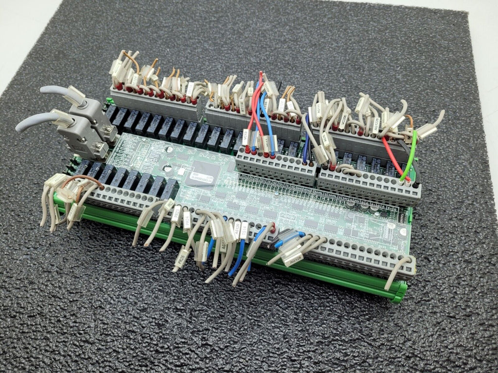 Polymac Akron 440 Controller PE290 CNC Edge Bander I/O Sensor Relay Board