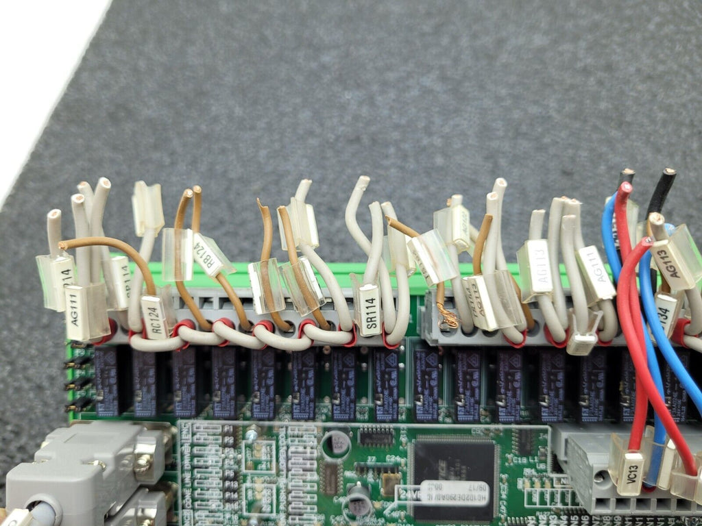 Polymac Akron 440 Controller PE290 CNC Edge Bander I/O Sensor Relay Board