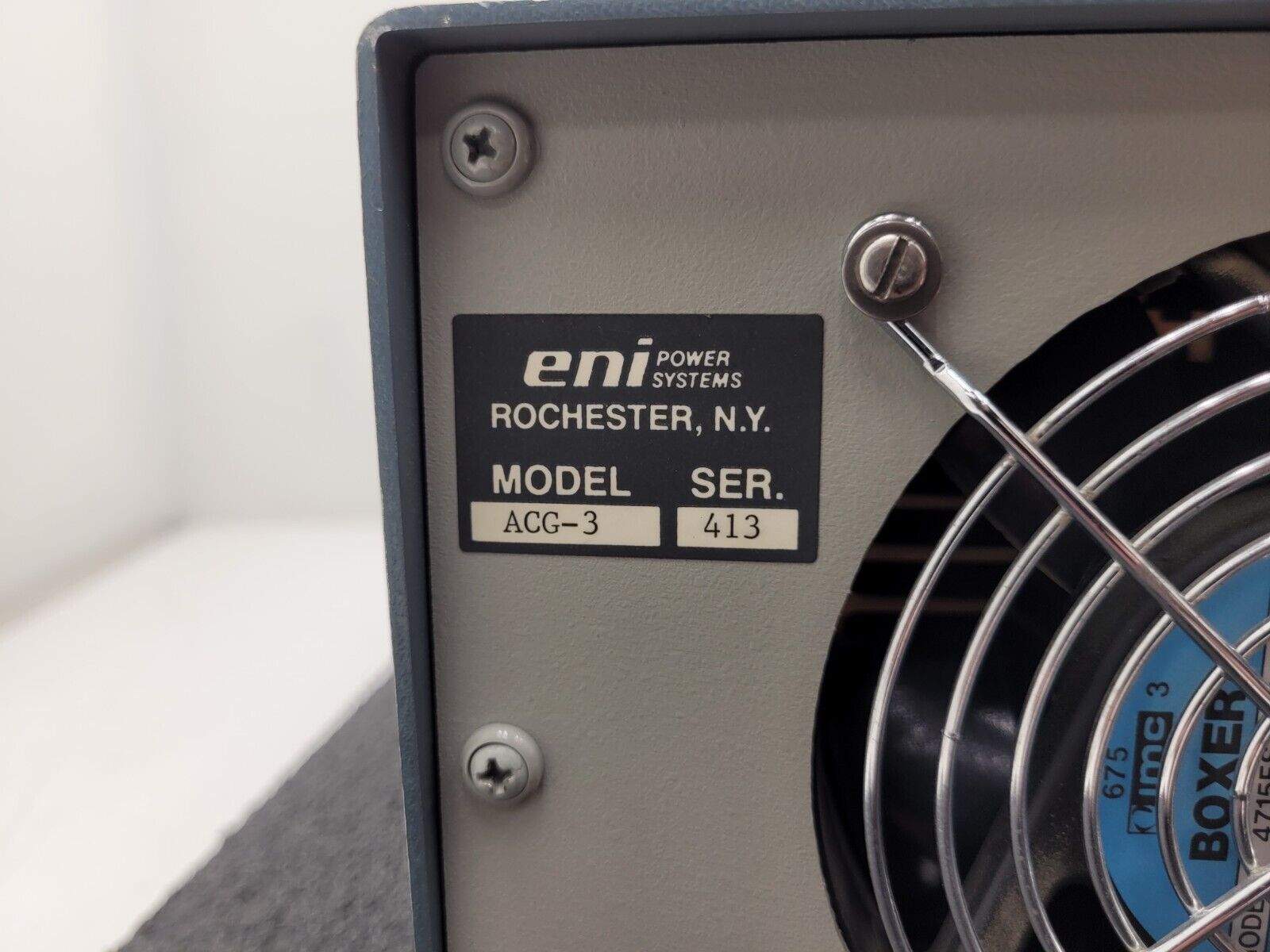 ENI ACG-3 13.56MHz RF Generator Microwave Power Source Sputtering Coating 350W