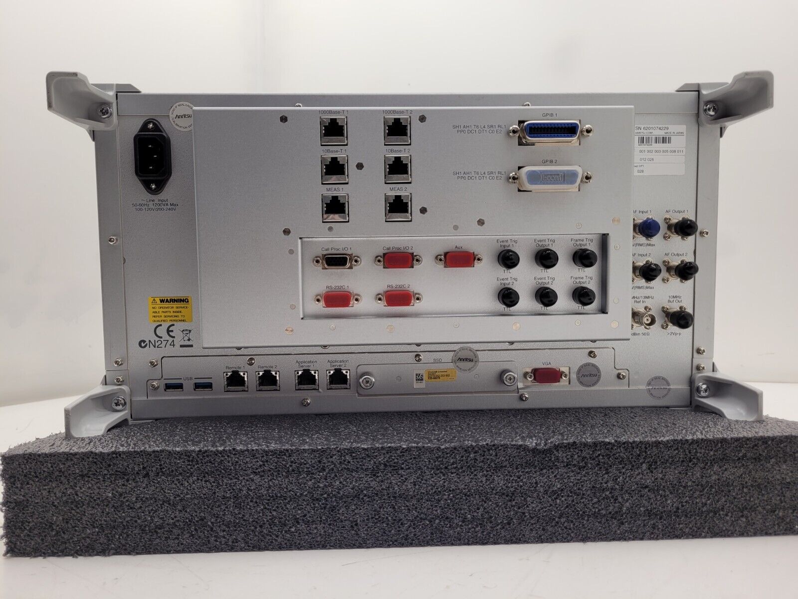 Anritsu MT8821C Wireless Radio Communication Analyzer LTE UE OTA Loaded 6GHz