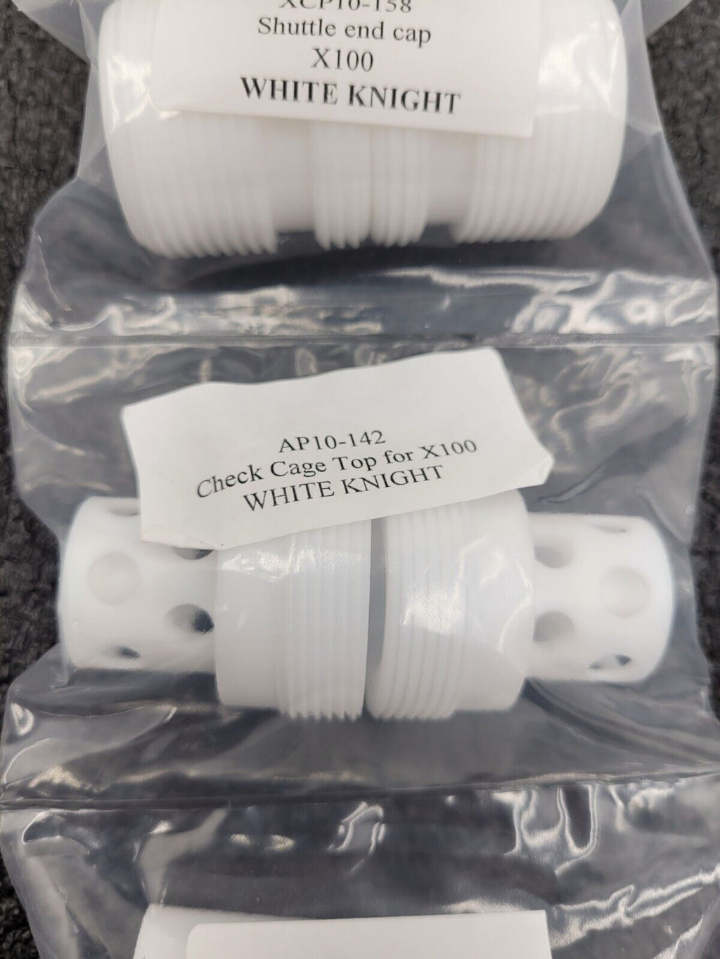 White Knight X100 Pneumatic Air Operated High Purity Diaphragm Pump Rebuild Kit