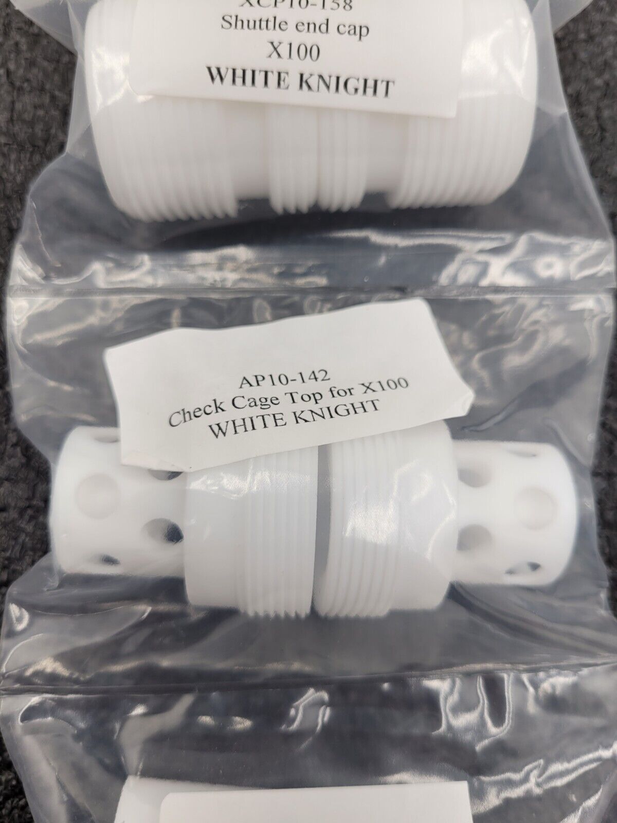 White Knight X100 Pneumatic Air Operated High Purity Diaphragm Pump Rebuild Kit