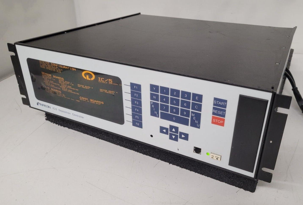 Inficon IC5 Deposition Controller IC/5 Model 760-500-G2 2x Sensor Boards A1