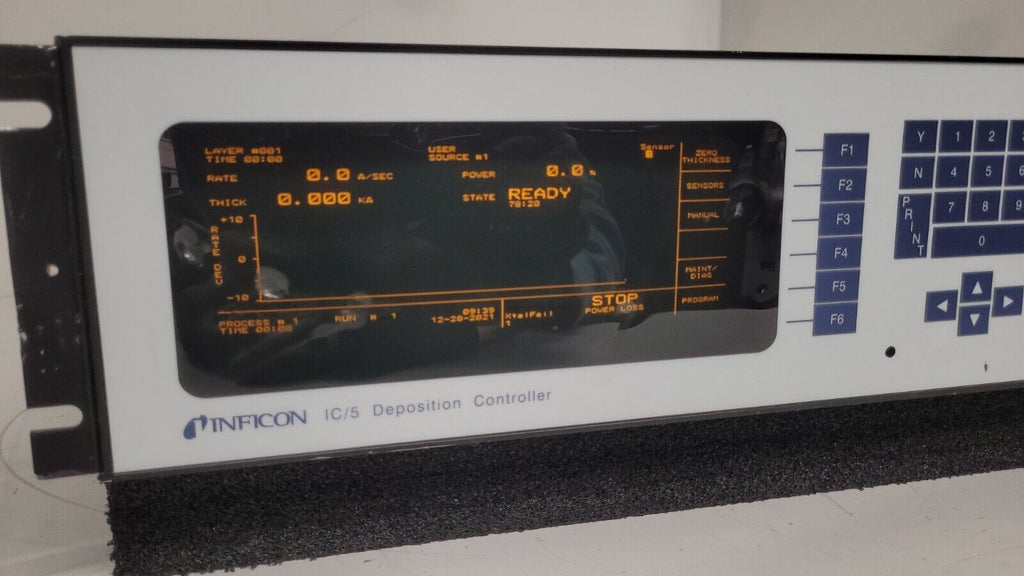 Inficon IC5 Deposition Controller IC/5 Model 760-500-G2 2x Sensor Boards A1