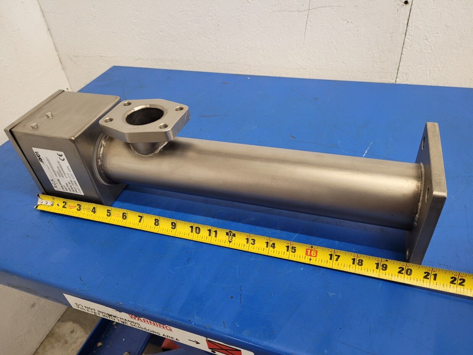 IRCA Inline 9kW 16" Liquid Heater 400V 50Hz From 2019  1REBPDU83001 Unused