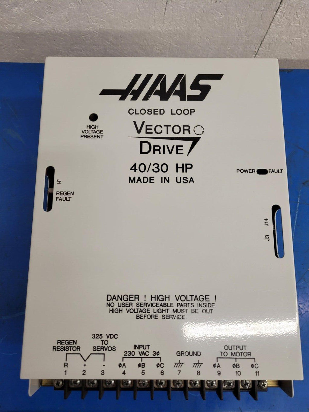 2005 Haas CNC VF-2SS 69-1010 20HP 40/30 Vector Drive Working Pull, Tested