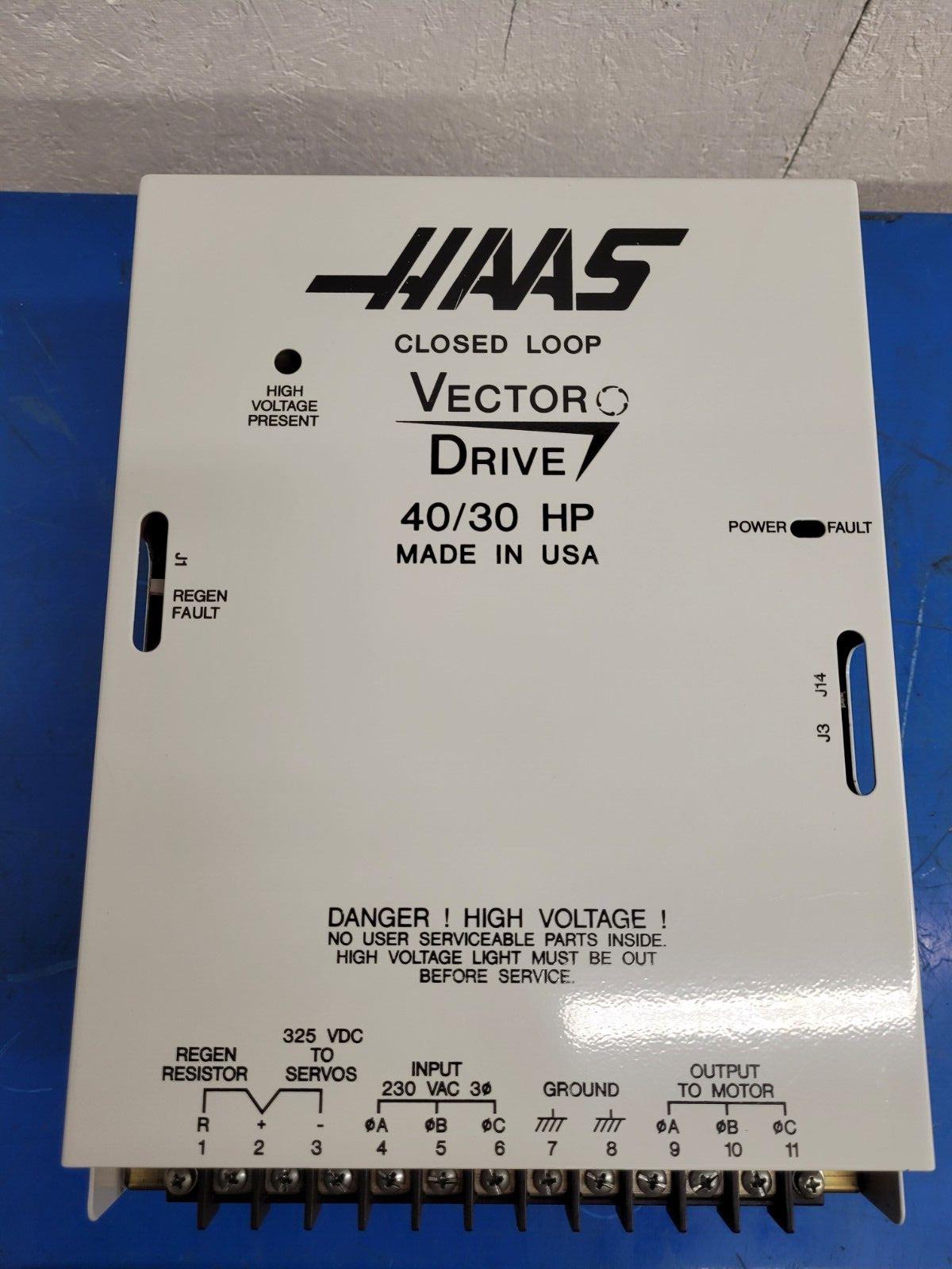 2005 Haas CNC VF-2SS 69-1010 20HP 40/30 Vector Drive Working Pull, Tested