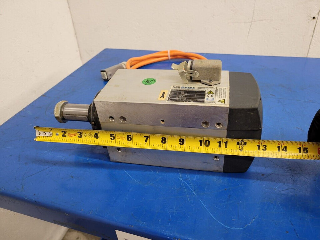 HSD Rotax Spindle Motor Y6164Y0015 12000 rpm Polymac Akron 440 Spins Smooth