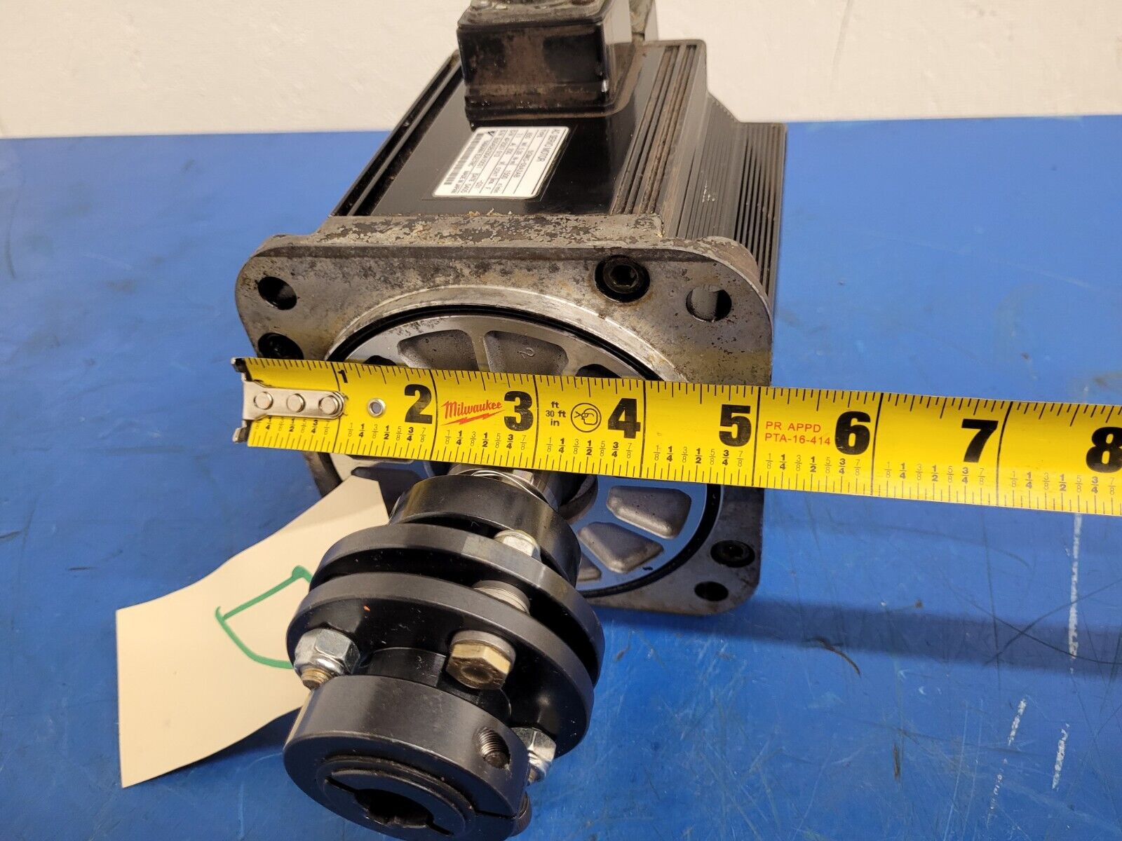 HAAS AC Servo Motor YASKAWA SGMG-09A2AB 2005 VF-2SS Working Pull Unit D