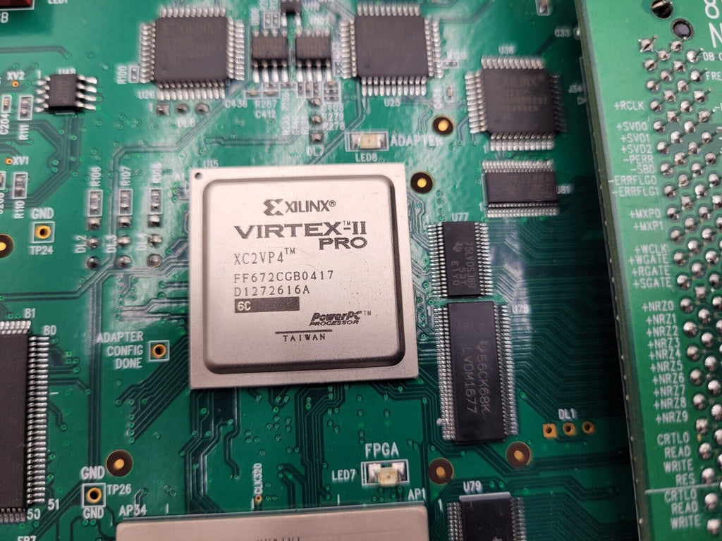 Marvell MV5 Motherboard w/ daughter boards Vertex II Pro XC2VP50 88C8800-A2