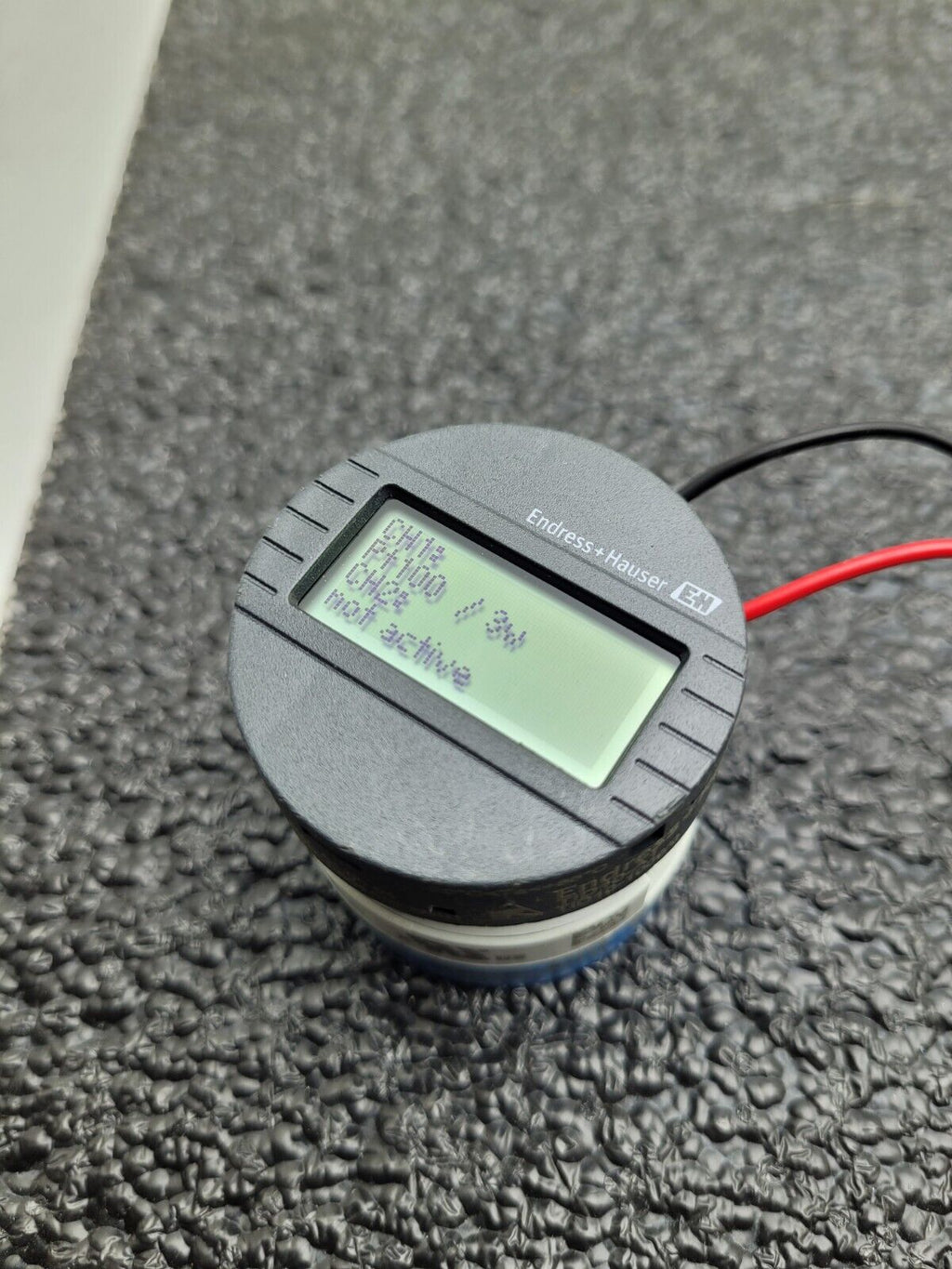 Endress & Hauser TID10-A1 iTemp Temp Sensor Display TID-1009/0 Tested Working