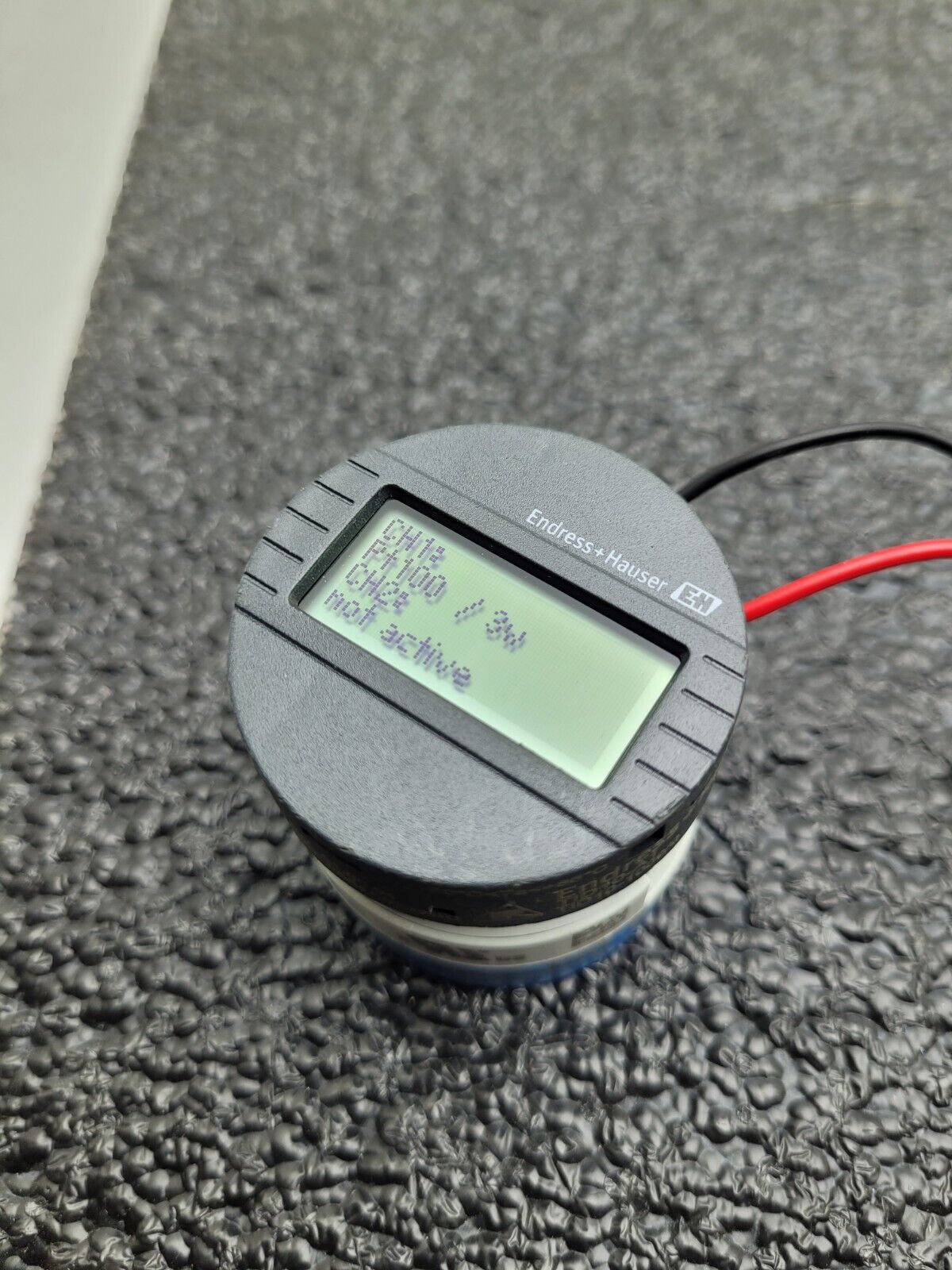 Endress & Hauser TID10-A1 iTemp Temp Sensor Display TID-1009/0 Tested Working