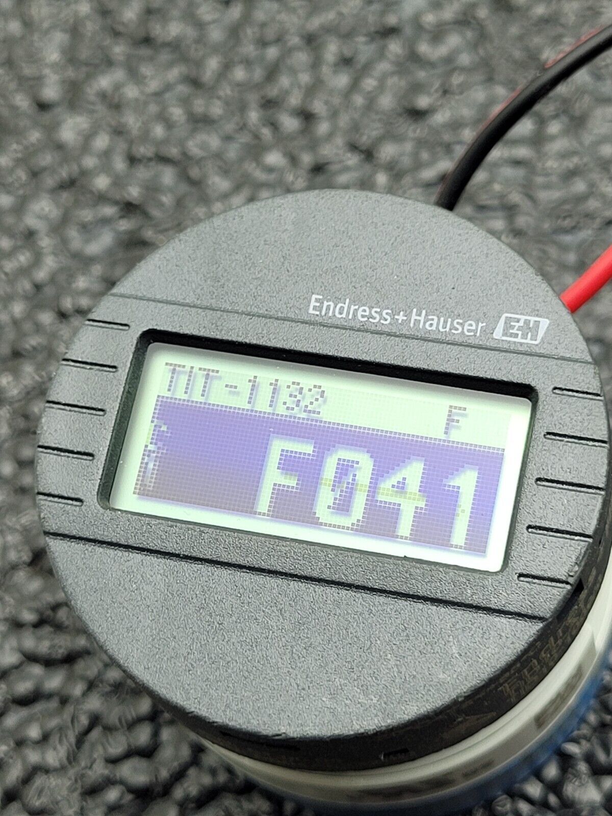 Endress & Hauser TID10-A1 iTemp Temp Sensor Display TID-1009/0 Tested Working