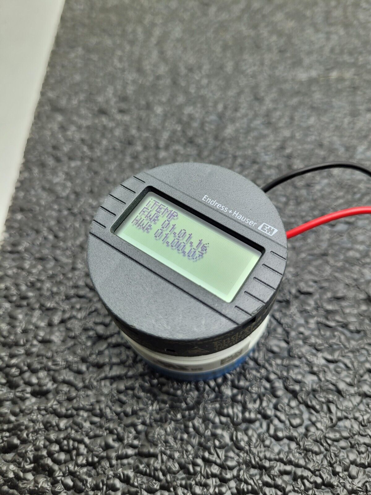 Endress & Hauser TID10-A1 iTemp Temp Sensor Display TID-1009/0 Tested Working