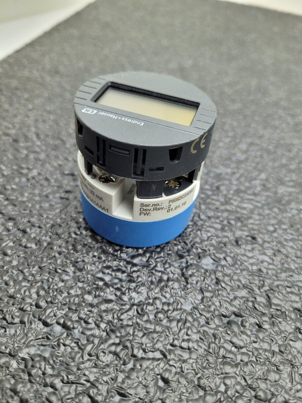 Endress & Hauser TID10-A1 iTemp Temp Sensor Display TID-1009/0 Tested Working