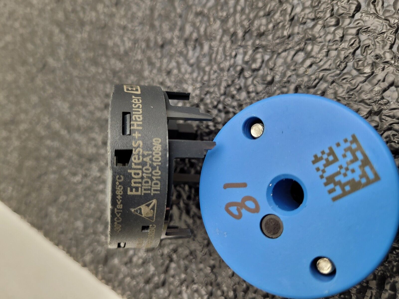 Endress & Hauser TID10-A1 iTemp Temp Sensor Display TID-1009/0 Tested Working