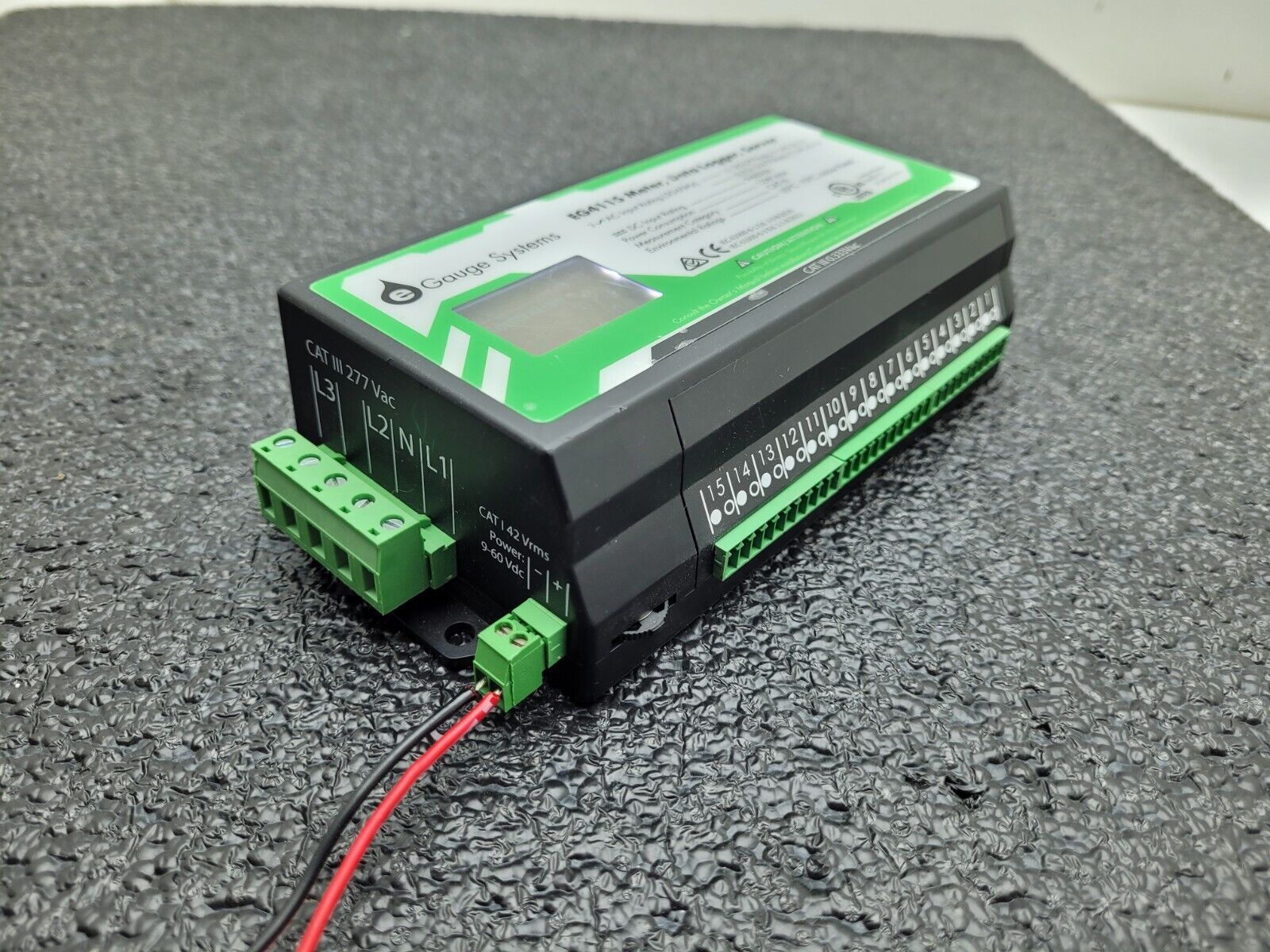 E Gauge Onset EG4115 Energy Meter Web Server Data Logger 6x Current Transfomers