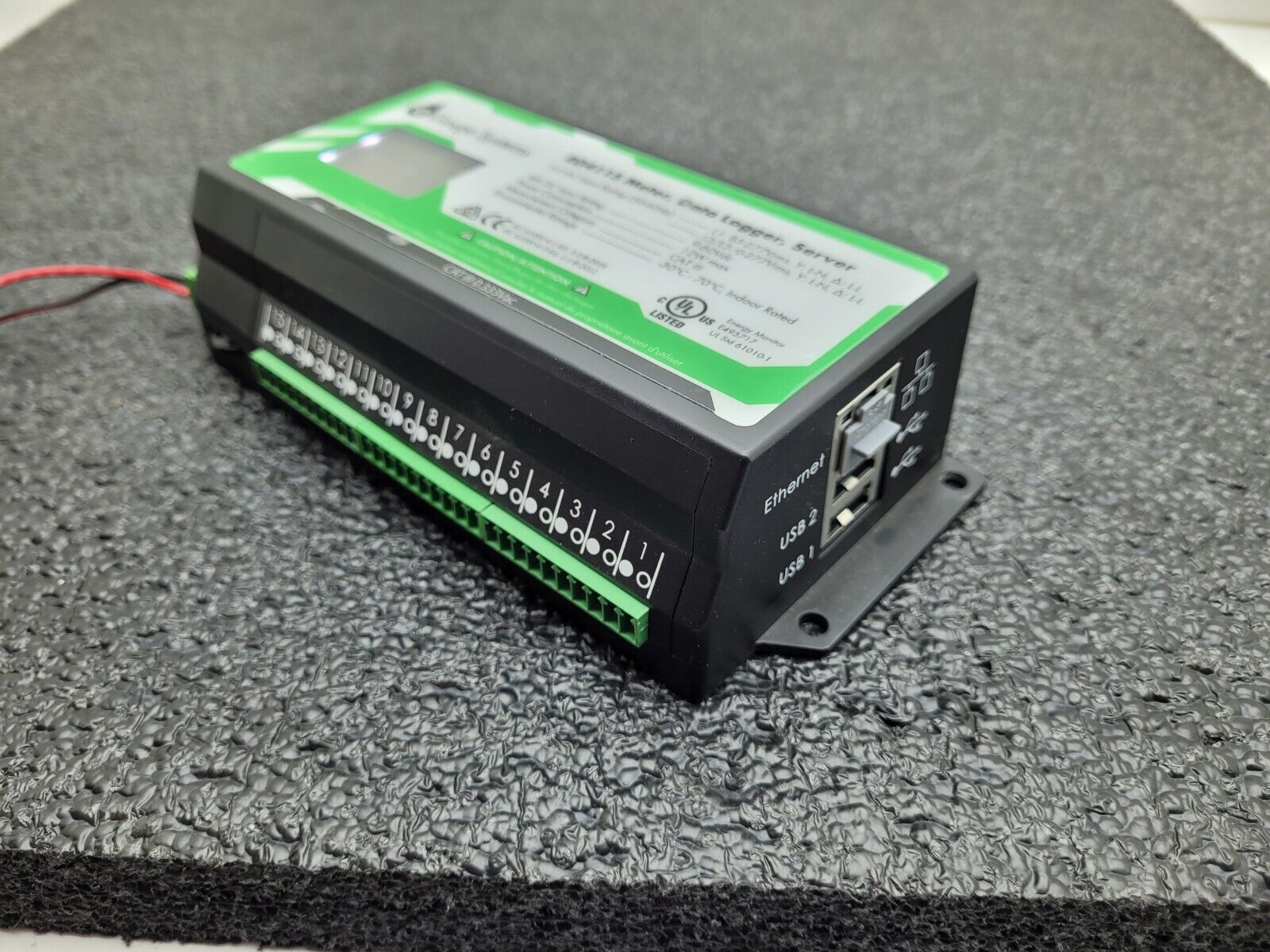 E Gauge Onset EG4115 Energy Meter Web Server Data Logger 6x Current Transfomers