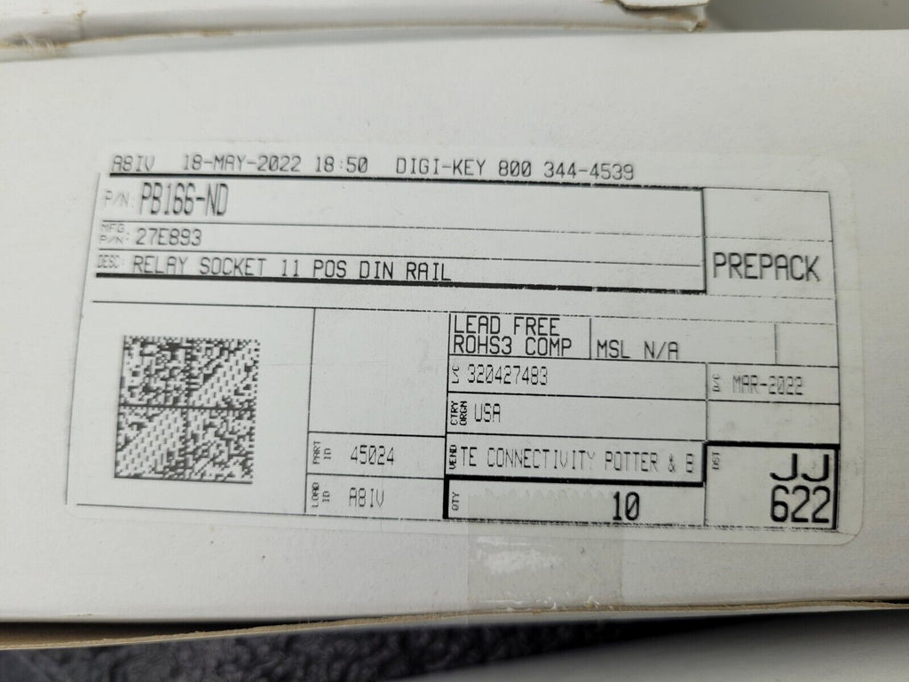 NEW Tyco Potter Brumfield KUMP-14D18-24 1/3HP 120VAC 15A 277VAC Relay +Base 24V