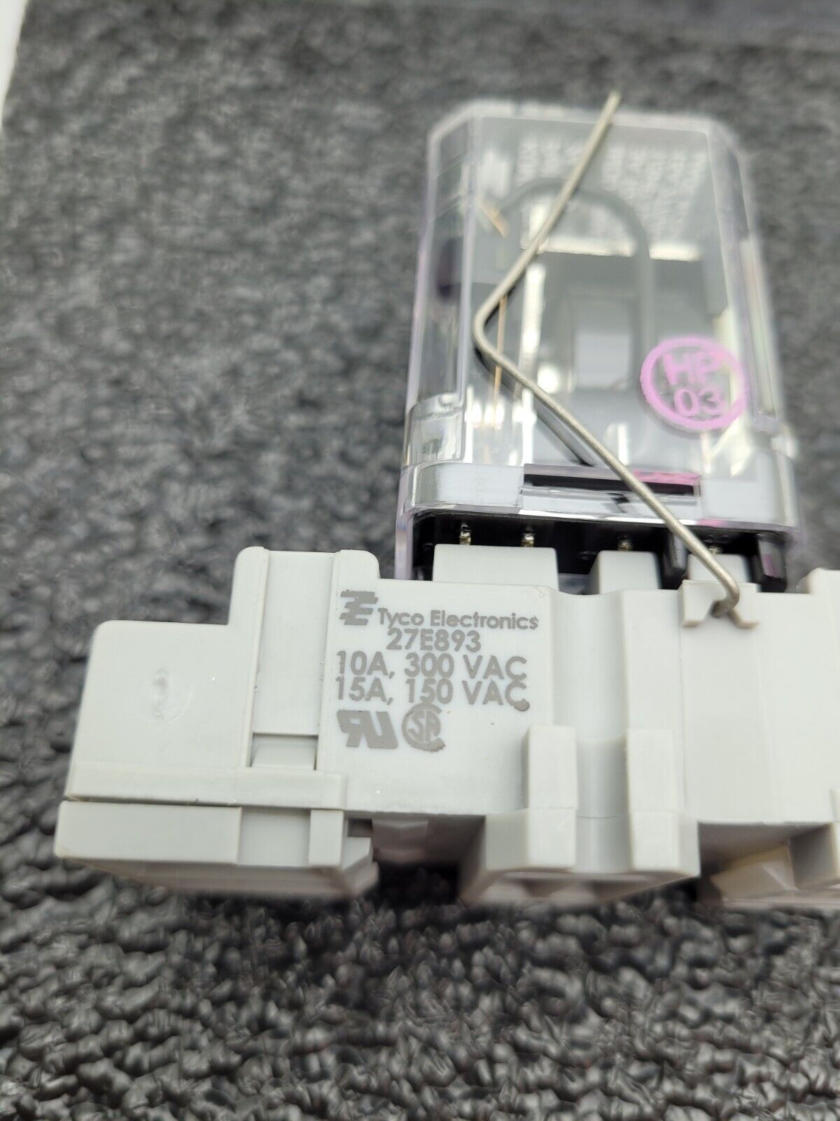 NEW Tyco Potter Brumfield KUMP-14D18-24 1/3HP 120VAC 15A 277VAC Relay +Base 24V