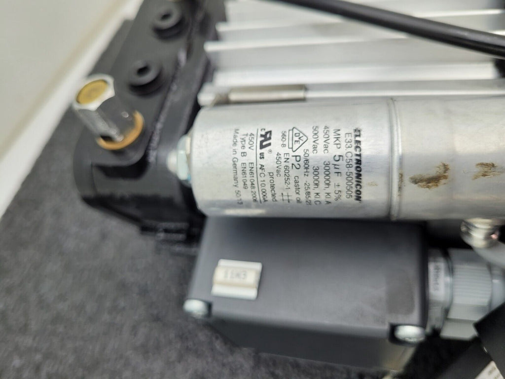 Thomas Picolino VTE3 Rotary Vane Vacuum Pump Compressor 230VAC 1PH w/ 4 Valves