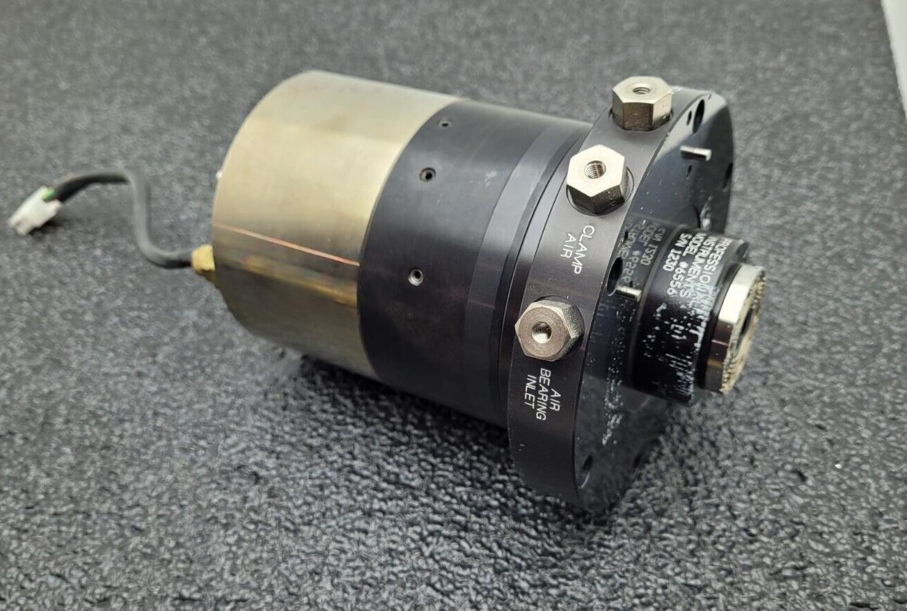 Professional Instruments 6556 Air Bearing Spindle Tested Spins Smoothly J