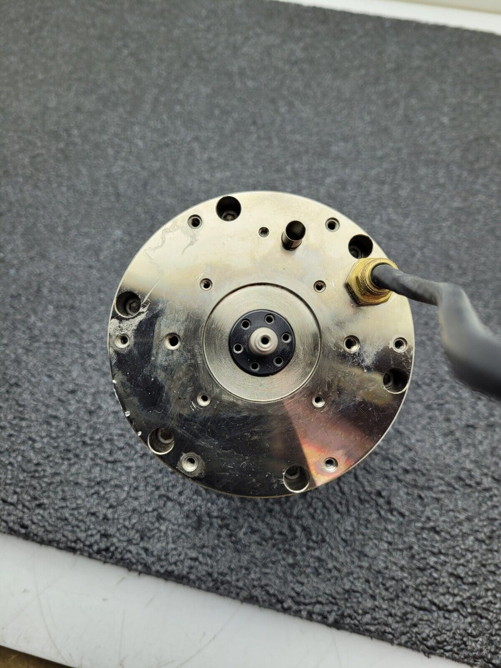 Professional Instruments 6556 Air Bearing Spindle Tested Spins Smoothly J