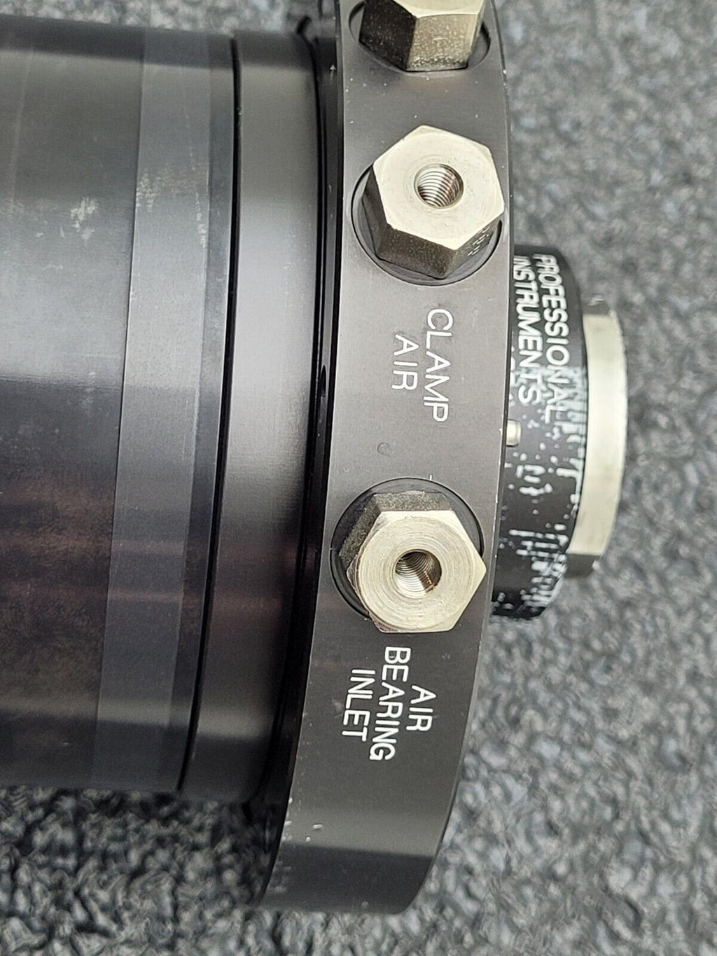 Professional Instruments 6556 Air Bearing Spindle Tested Spins Smoothly J