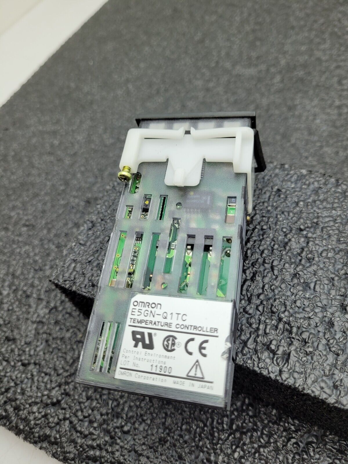 OMRON E5GN-Q1TC Temperature Controller Powered On