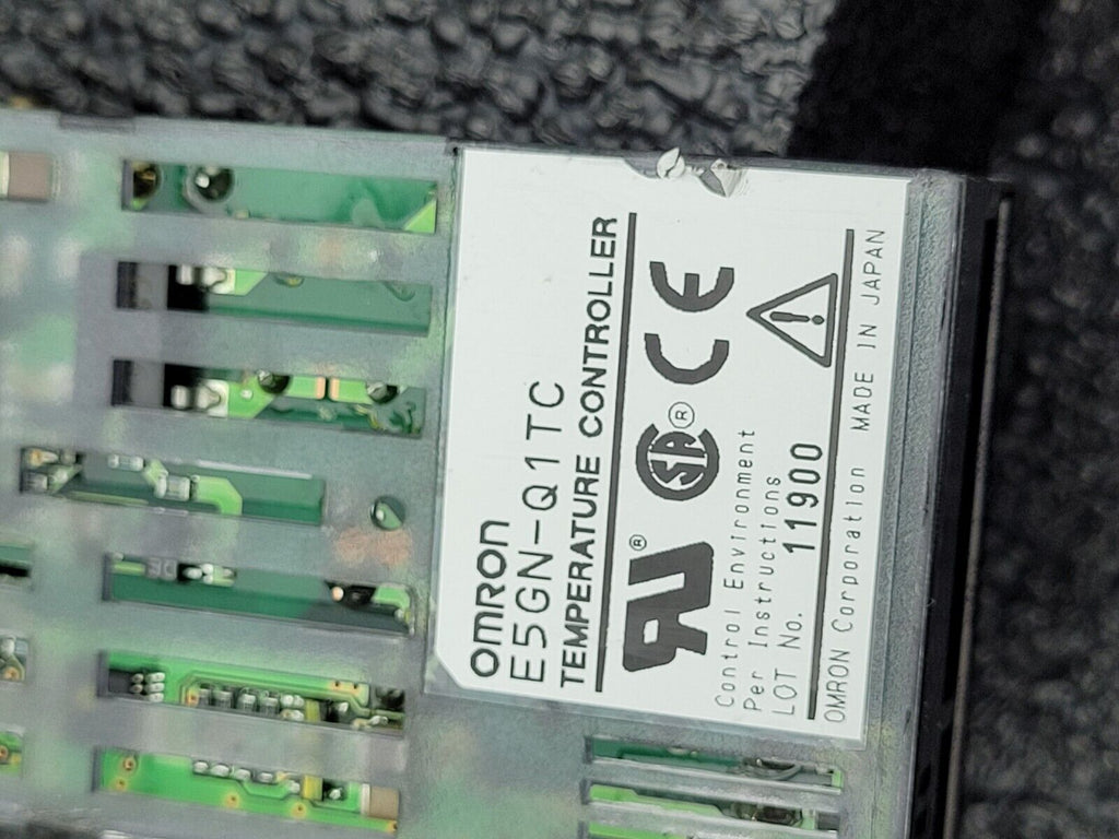 OMRON E5GN-Q1TC Temperature Controller Powered On