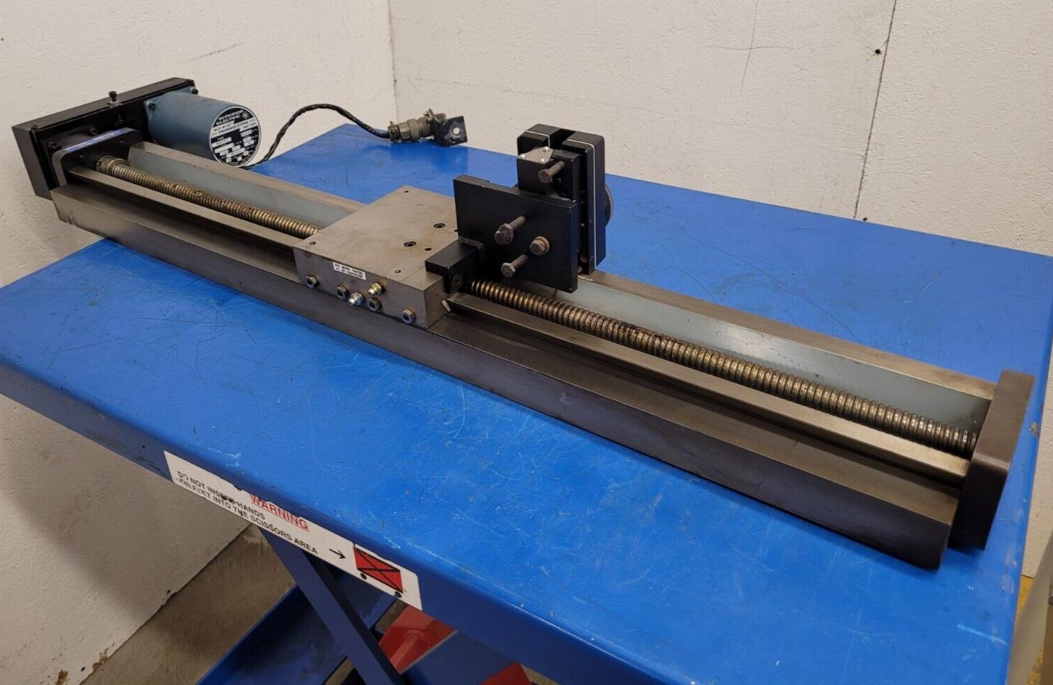 Russell Gilman Dovetail Linear Guide Actuator Lathe Bed Screw SOLID 32" Travel