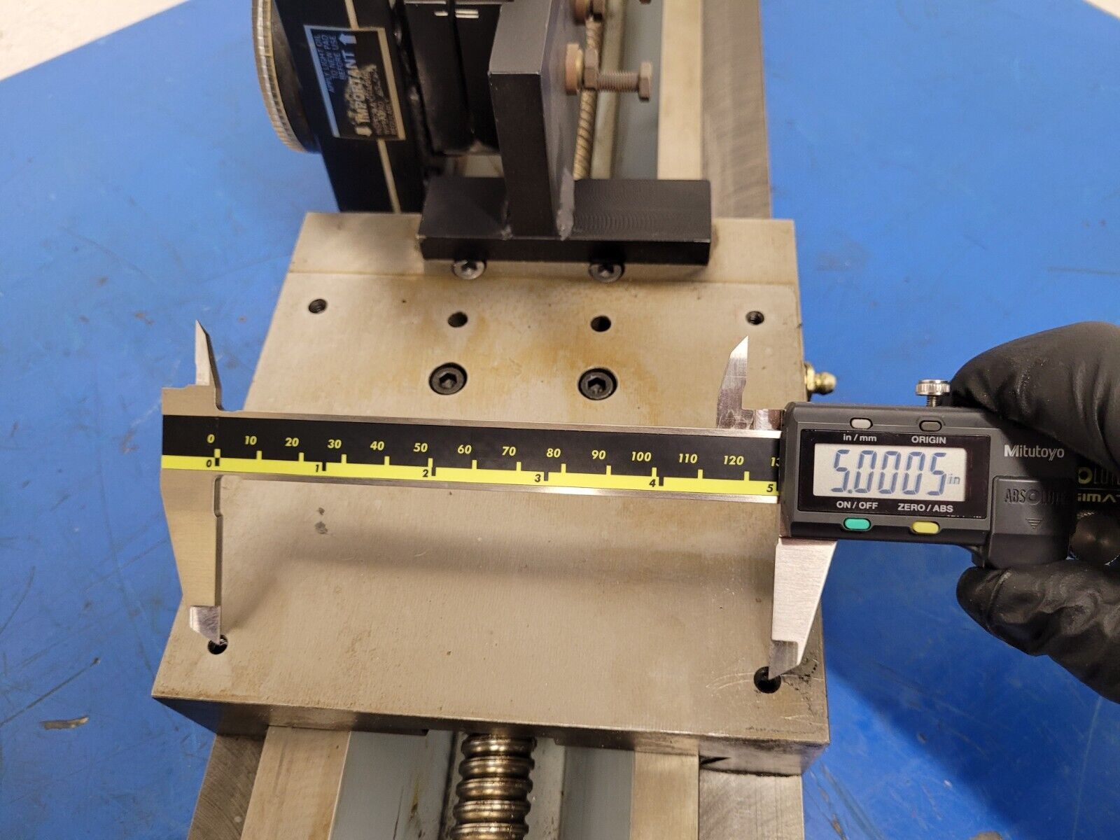 Russell Gilman Dovetail Linear Guide Actuator Lathe Bed Screw SOLID 32" Travel
