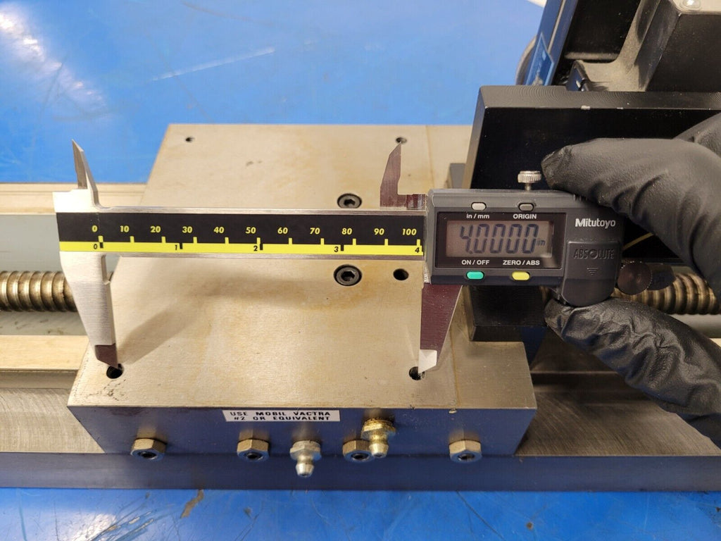 Russell Gilman Dovetail Linear Guide Actuator Lathe Bed Screw SOLID 32" Travel