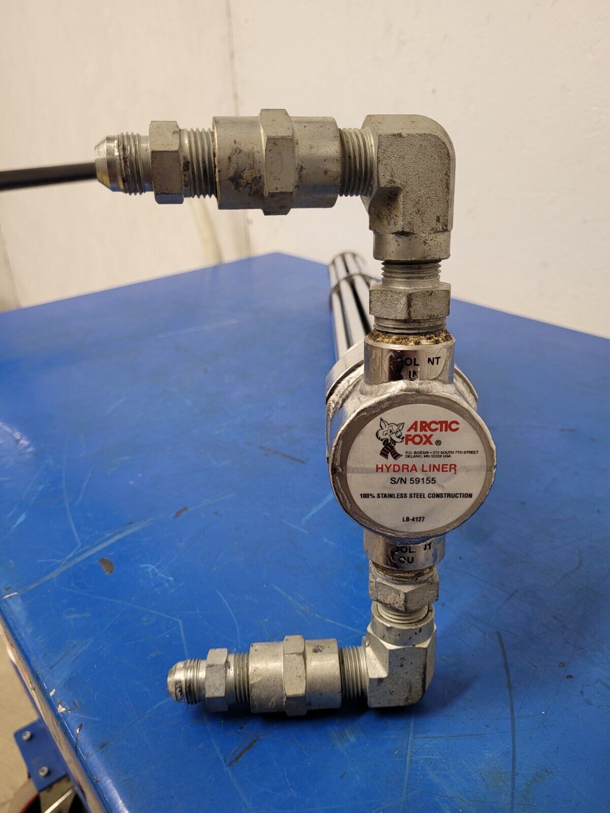 Arctic Fox Hydra Liner H-4000-24 Stainless Steel SS Coolant Heat Exchanger 2"