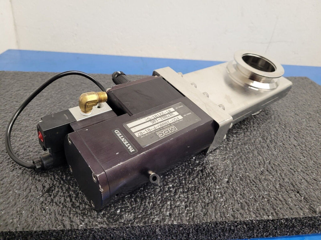 MDC KGV-2000V-P-01-07 2" KF-50 Solenoid Pneumatic High Vacuum Gate Valve Unit B