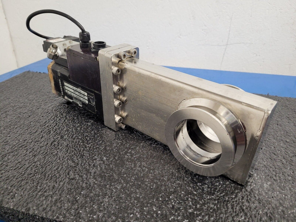 MDC KGV-2000V-P-01-07 2" KF-50 Solenoid Pneumatic High Vacuum Gate Valve Unit C