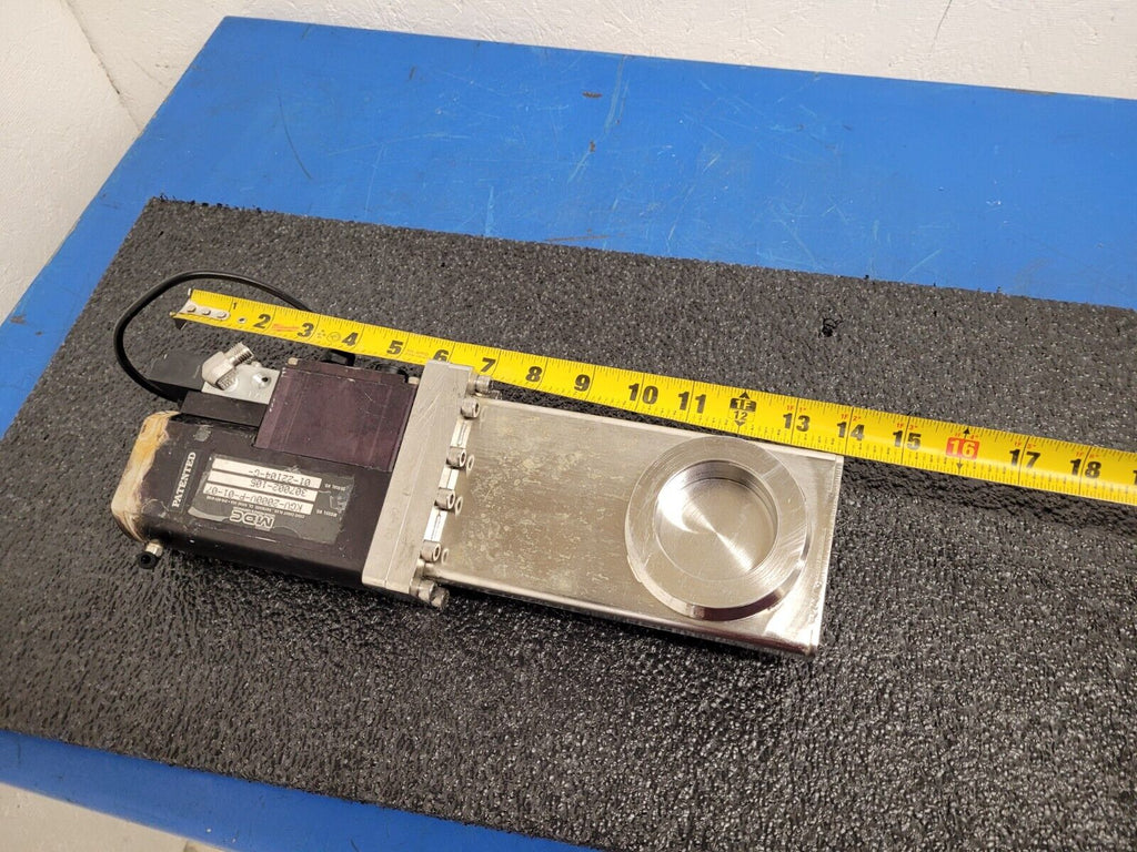MDC KGV-2000V-P-01-07 2" KF-50 Solenoid Pneumatic High Vacuum Gate Valve Unit C